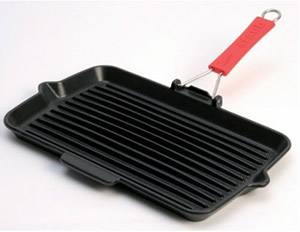 Staub Grill Pan Wide Makes a Great Cookware Gift