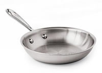 stainless steel pan as cookware materials